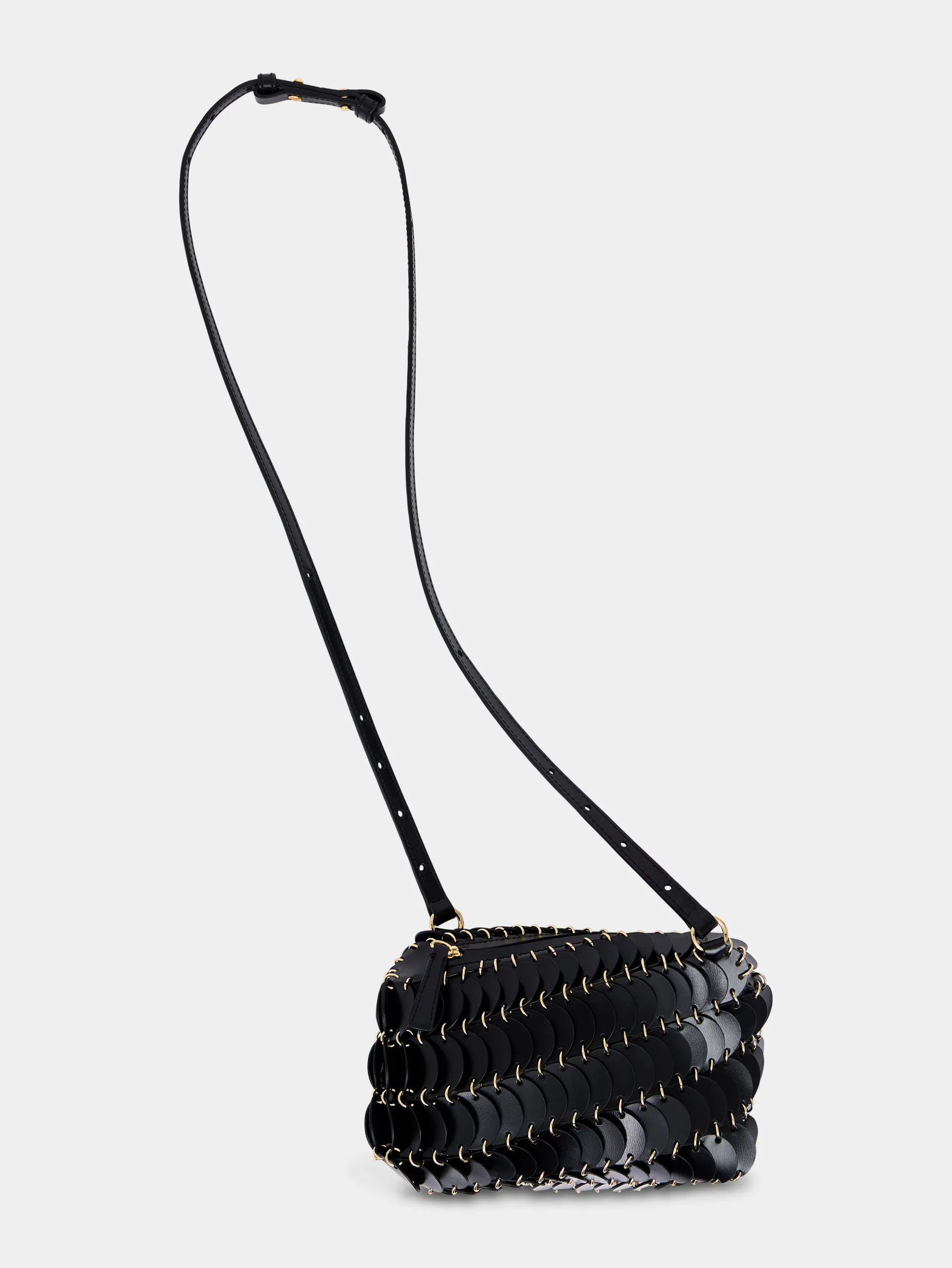 New BLACK PACO BAG CROSSBODY Les Sacs Paco En Cuir | Sacs Porté Épaule