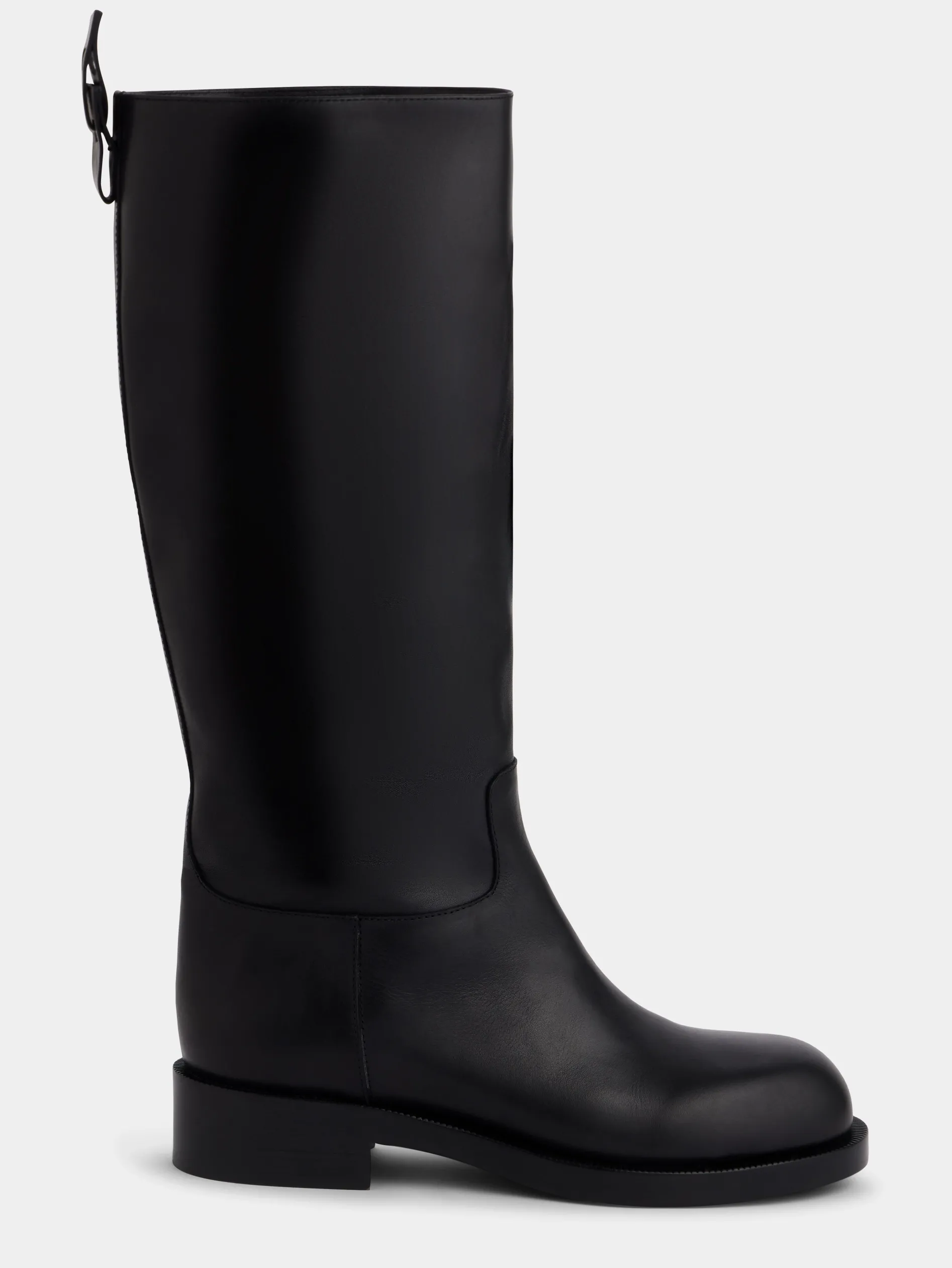 Cheap BOTTES EN CUIR LISSE Chaussures
