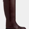 Cheap BOTTES EN CUIR LISSE Chaussures