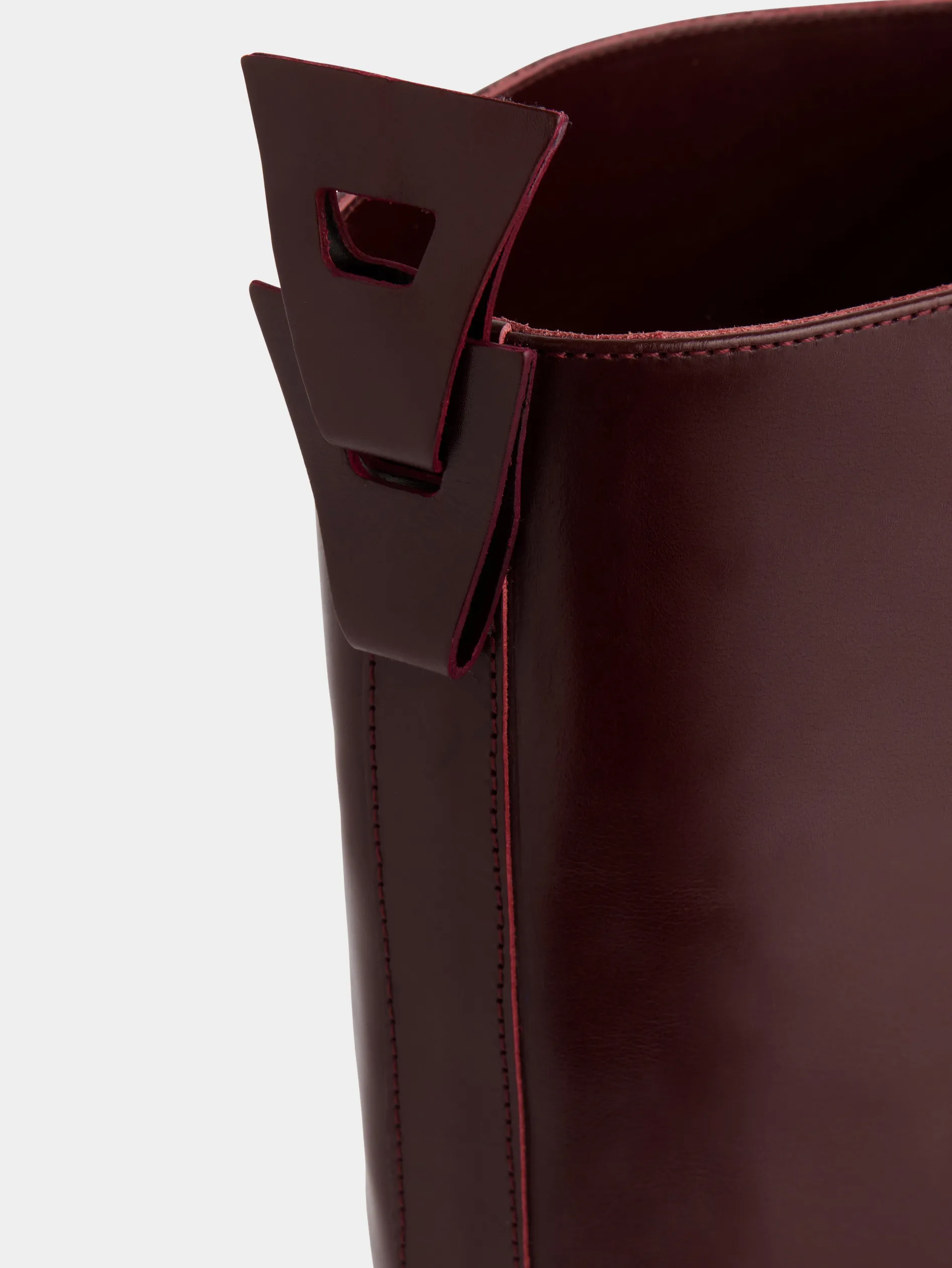 Cheap BOTTES EN CUIR LISSE Chaussures