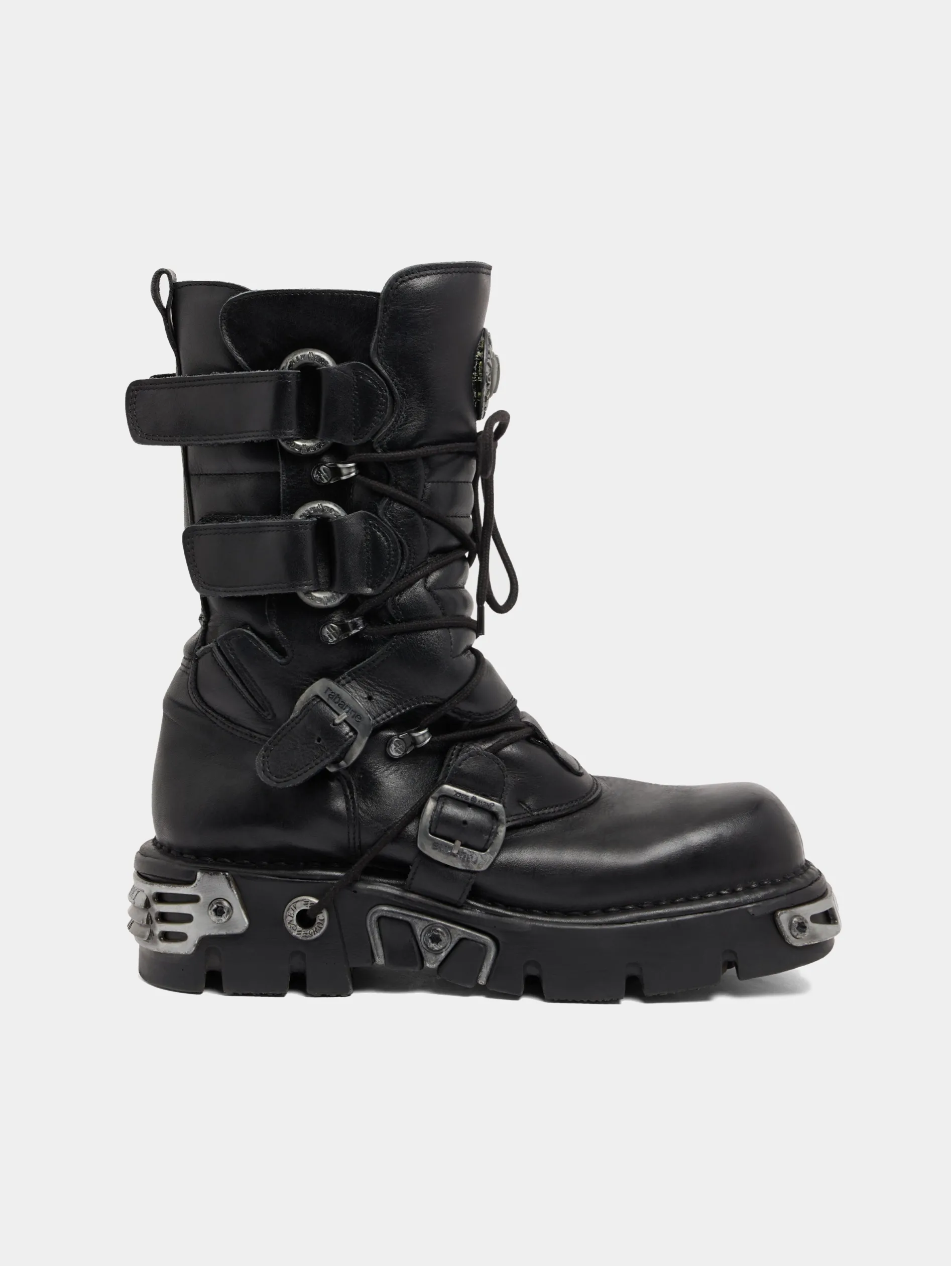 Sale BOTTES x NEW ROCK NOIRES Chaussures