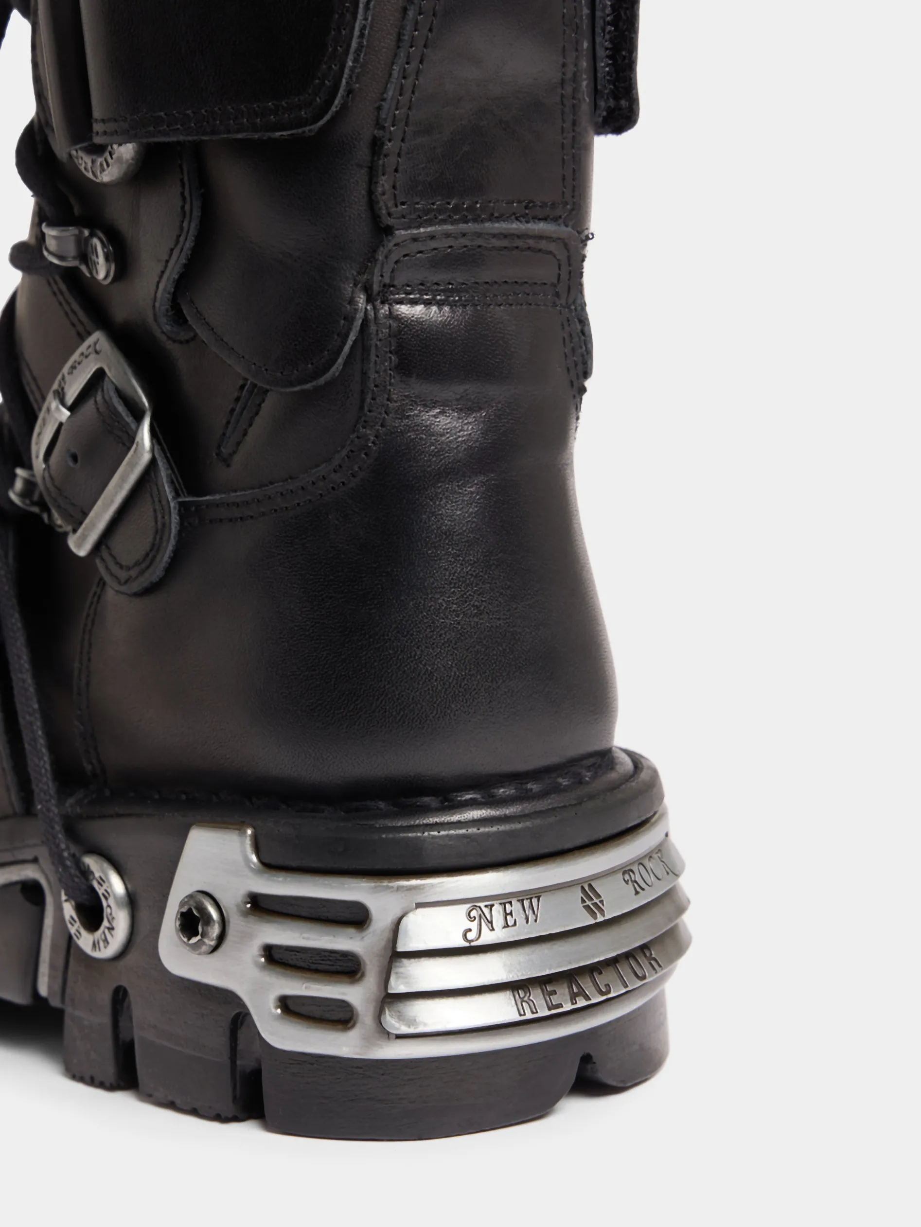 Sale BOTTES x NEW ROCK NOIRES Chaussures