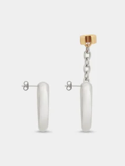 New BOUCLE D'OREILLES XL LINK Sélection De Soirée | Boucles D'Oreilles