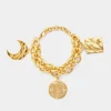 Best Sale Bracelet "Sundate" à médailles fantaisie Bracelets