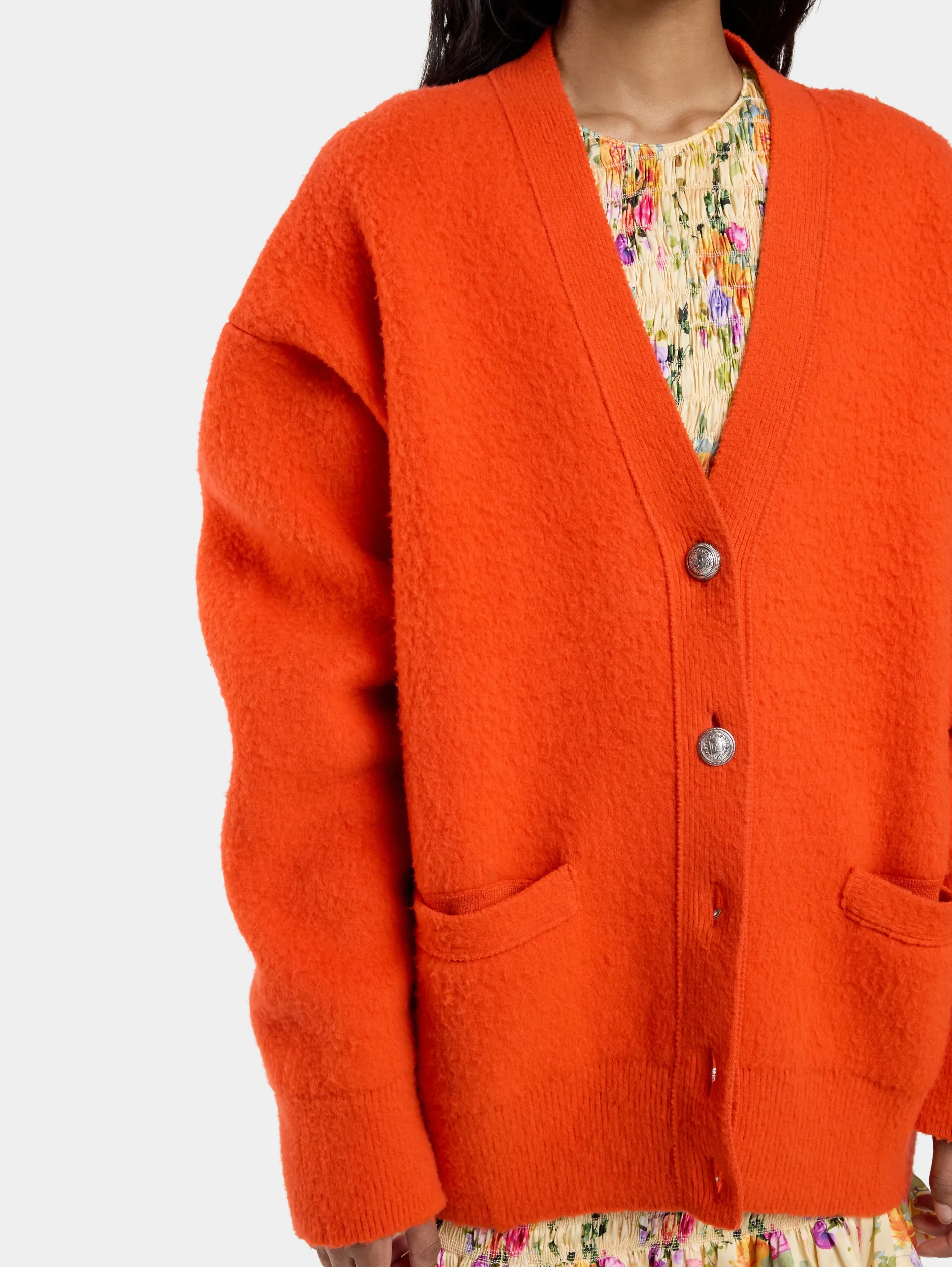 Best CARDIGAN OVERSIZE EN LAINE Maille | Hauts