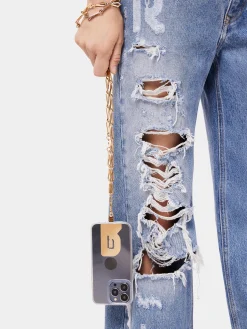 Fashion Chaîne de téléphone portable argentée Petits Cadeaux | Autres Accessoires