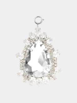 Online Charm poire en cristal transparent Personnalisez Votre Sac | Charms