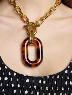Cheap COLLIER XL LINK TARTARUGA Colliers