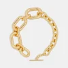 Shop Collier XL Link oversize doré Sélection De Soirée | Colliers