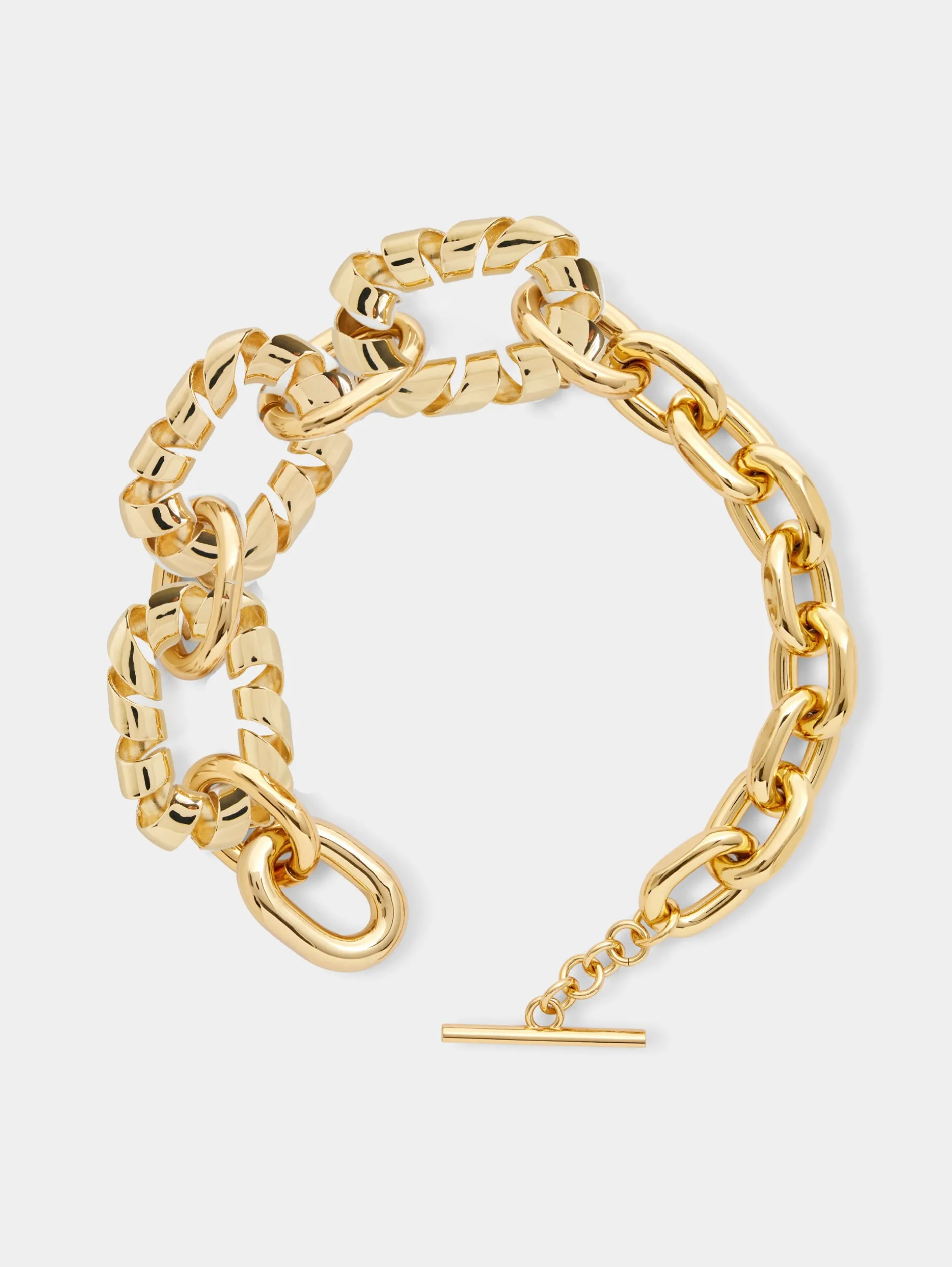 Cheap Collier XL link twist oversize Colliers