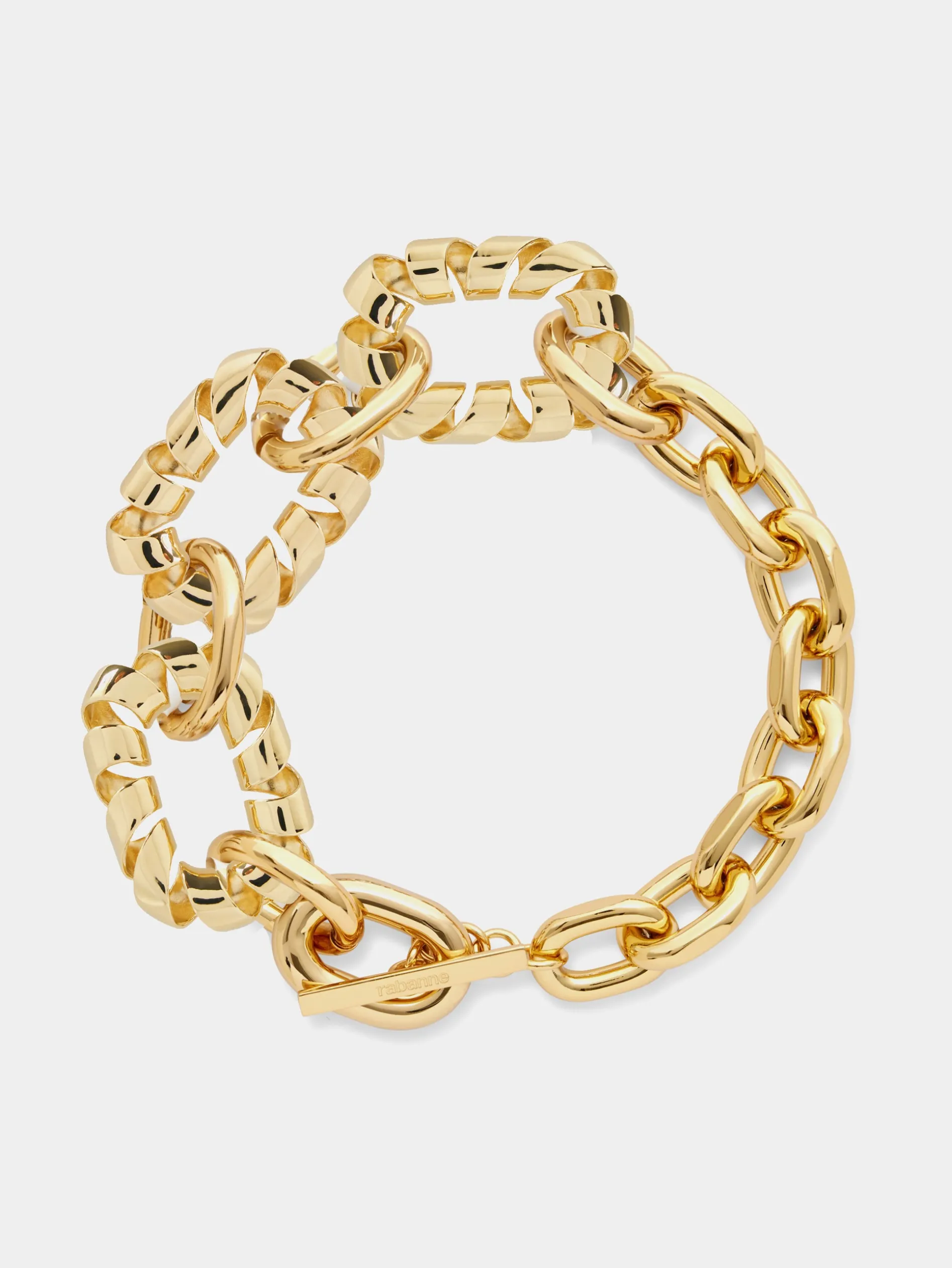 Cheap Collier XL link twist oversize Colliers