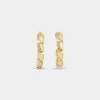 Flash Sale Créoles XL Link Twist Boucles D'Oreilles