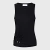 Fashion Débardeur noir à piercing Petits Cadeaux | Hauts