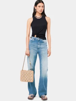 Fashion Débardeur noir à piercing Petits Cadeaux | Hauts