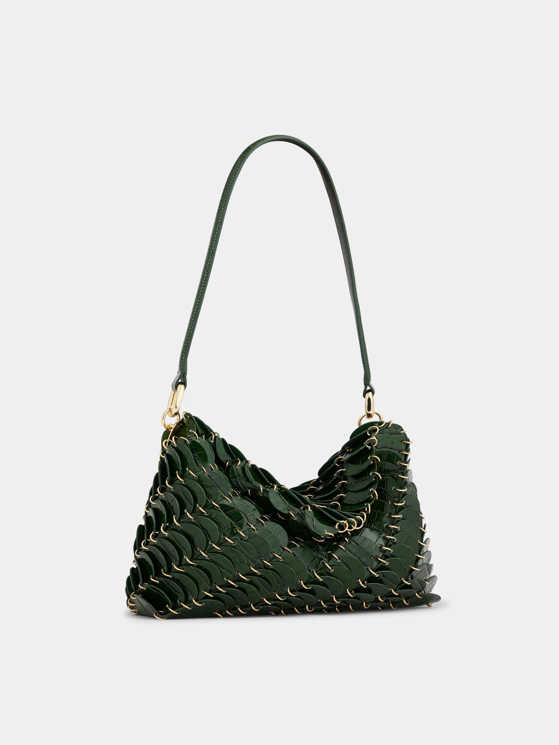 Cheap GREEN PACO LEATHER BAG Les Sacs Paco En Cuir | Sélection De Soirée