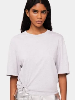 New Haut gris avec piercing Petits Cadeaux | Hauts