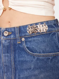 Clearance Jean signature à pastilles métalliques 1969 Denim | Pantalons