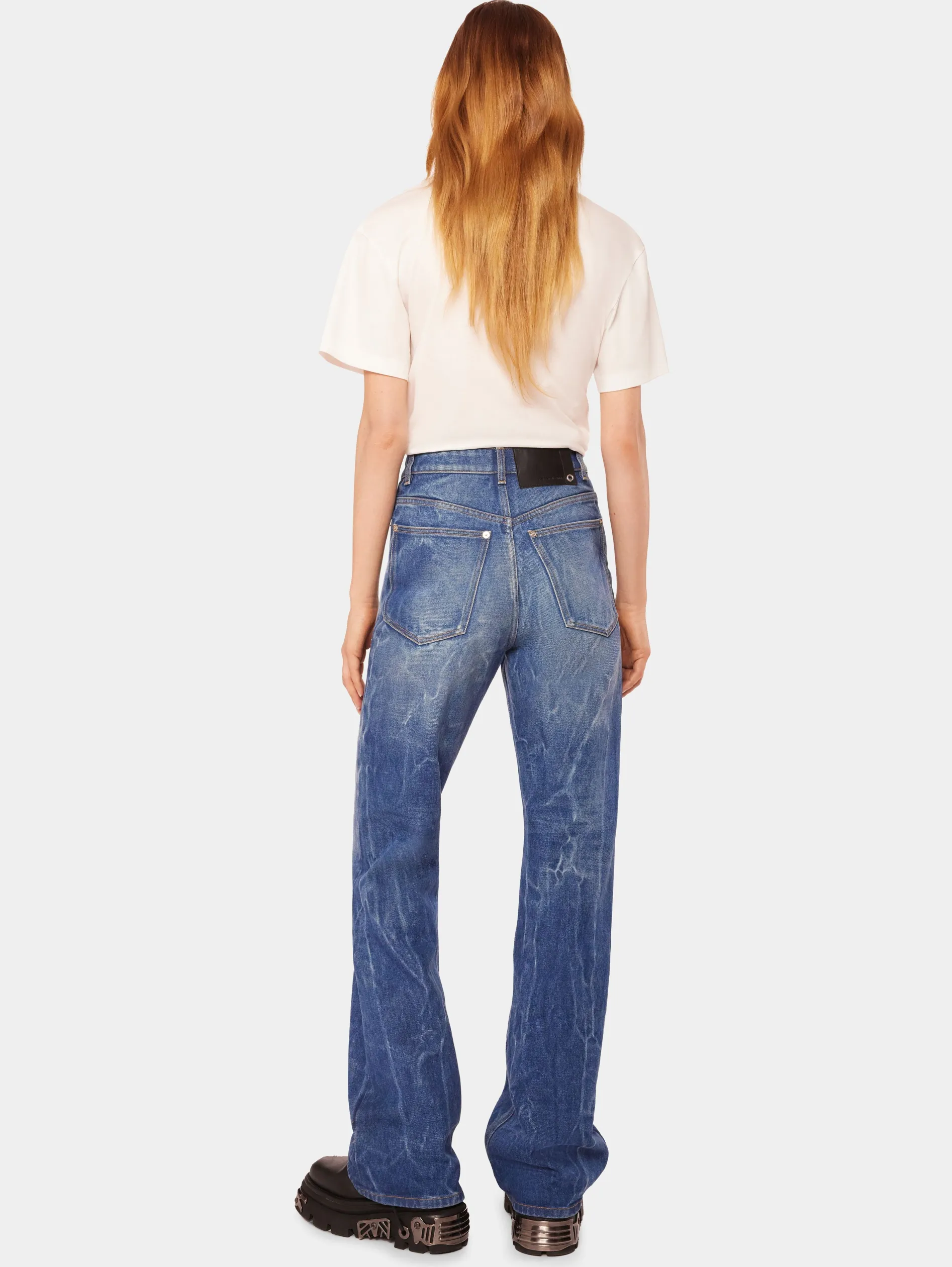 Clearance Jean signature à pastilles métalliques 1969 Denim | Pantalons