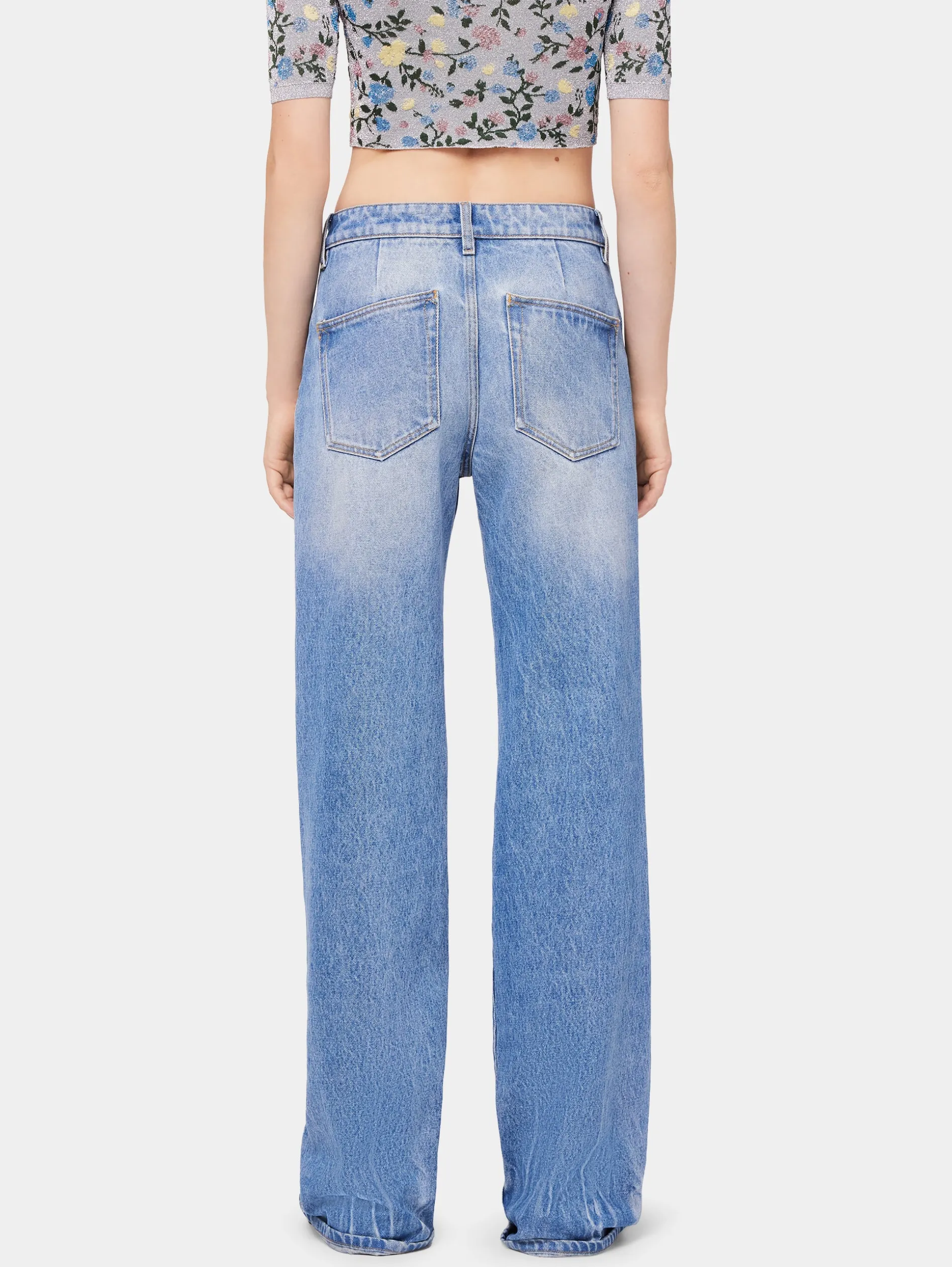 New Jeans bleu signature avec pastilles 1969 Denim | Pantalons