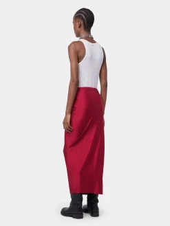 Cheap JUPE LONGUE DRAPEE EN JERSEY Sélection De Soirée | Jupes
