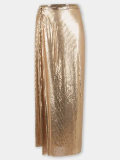 Best JUPE MIDI DRAPEE EN MESH Jupes