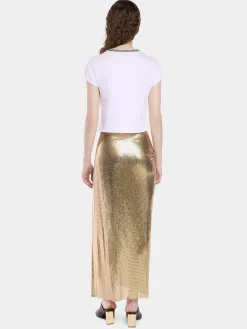 Best JUPE MIDI DRAPEE EN MESH Jupes