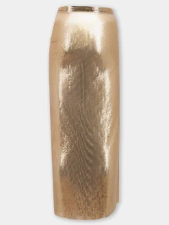Best JUPE MIDI DRAPEE EN MESH Jupes