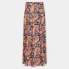 Best Sale Jupe nuisette à motif paisley à détail de chaîne "eight" Jupes