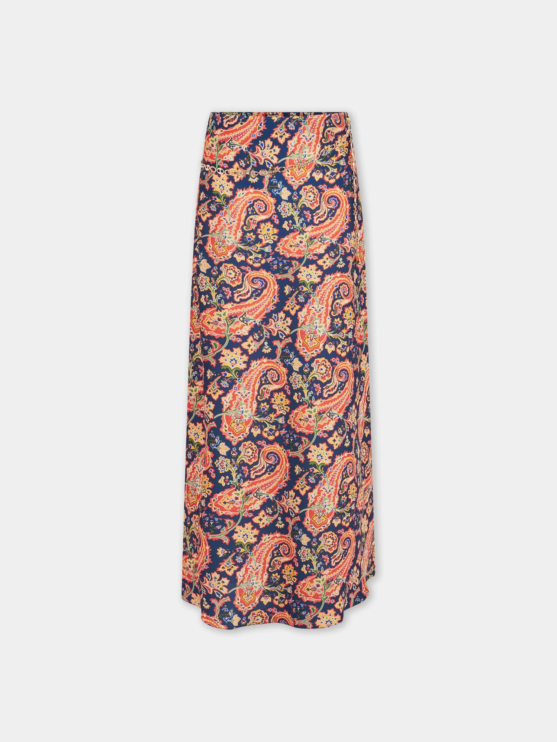 Best Sale Jupe nuisette à motif paisley à détail de chaîne "eight" Jupes