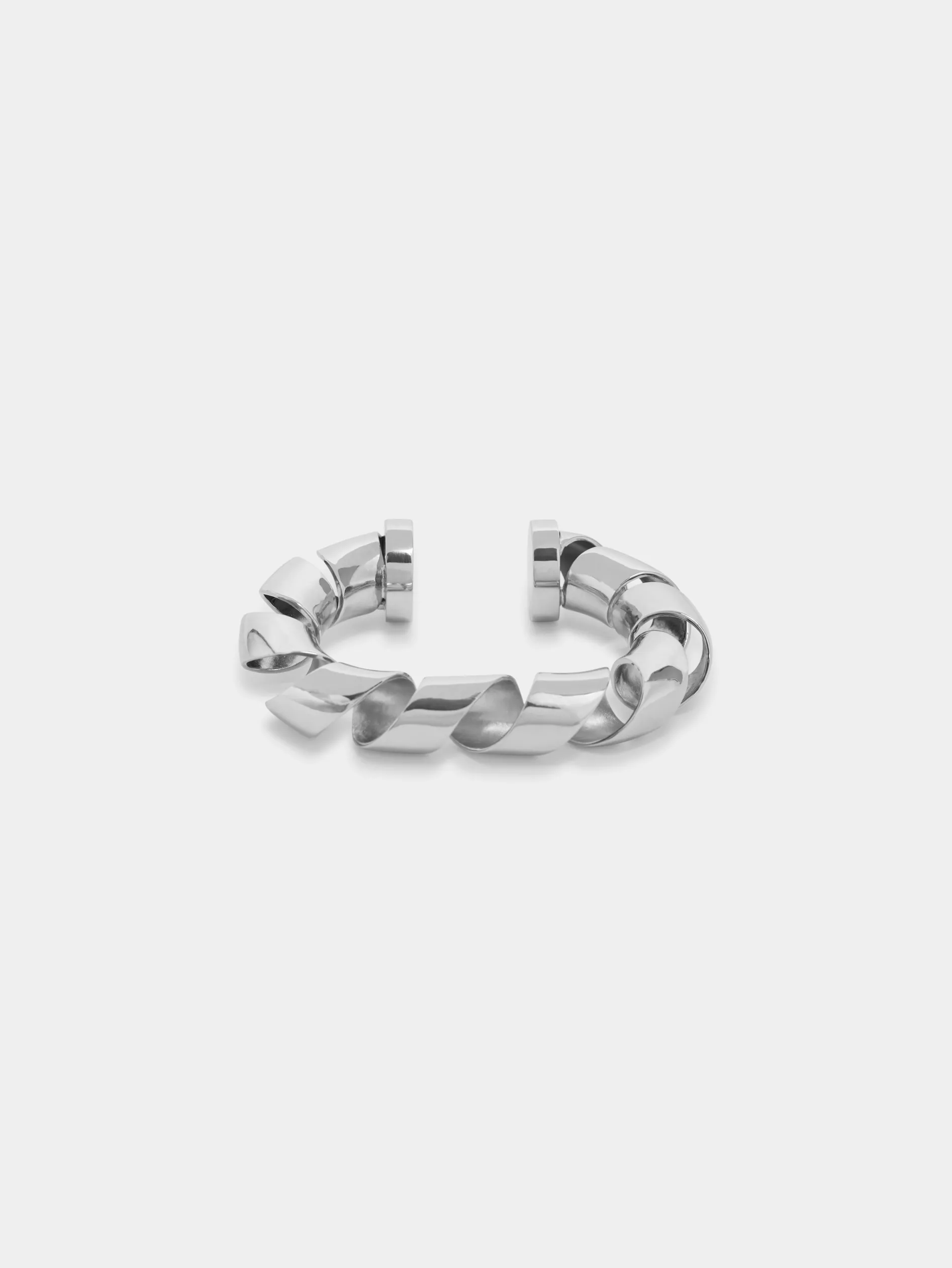 Discount Manchette XL link twist argentée Bracelets