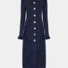 Hot MANTEAU LONG EN MAILLE TWEED Vestes | Maille