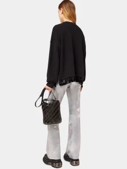 Hot Medium Black bucket Paco bag in leather Les Sacs Paco En Cuir | Sacs Porté Épaule
