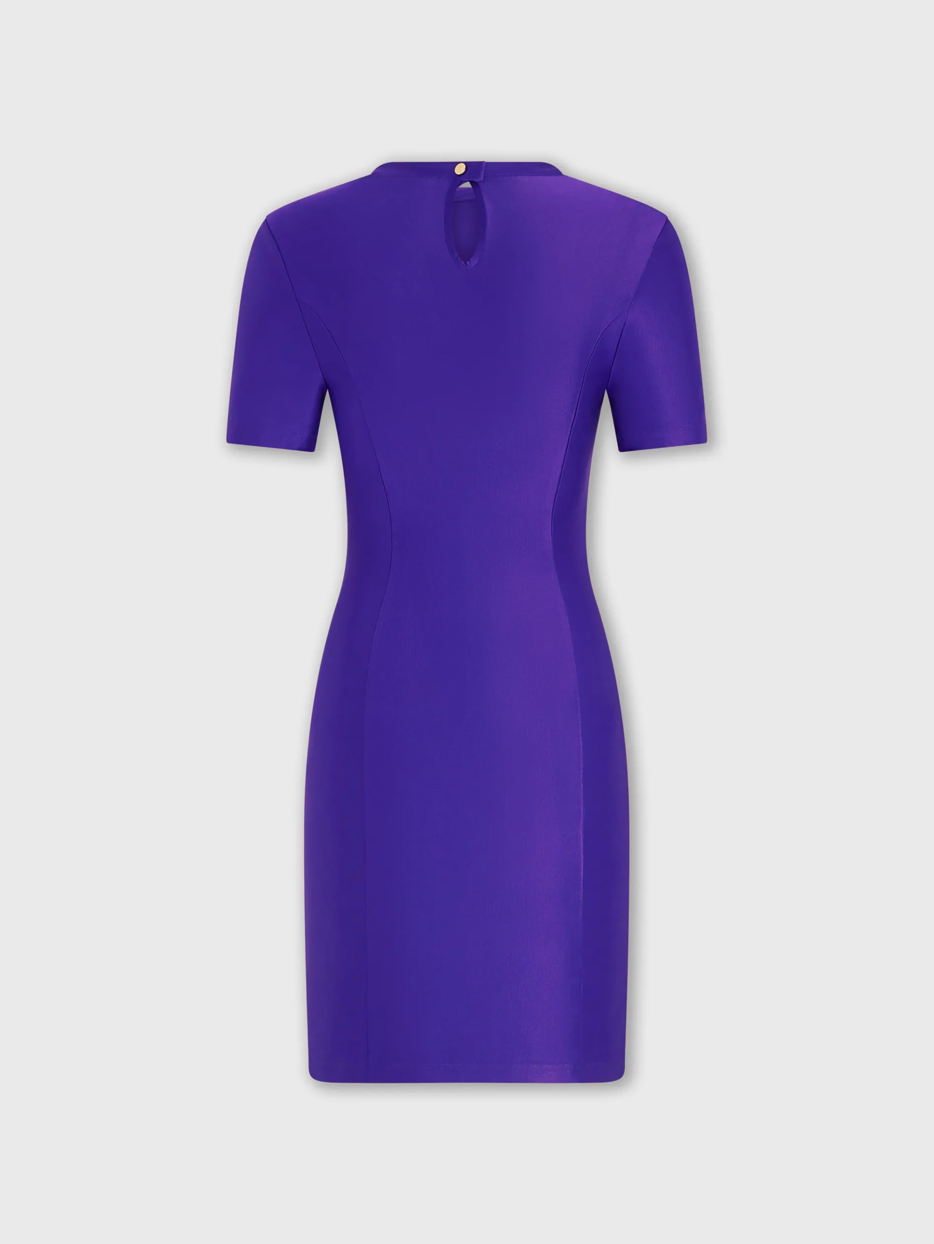 Clearance Mini robe violette drapée Robes