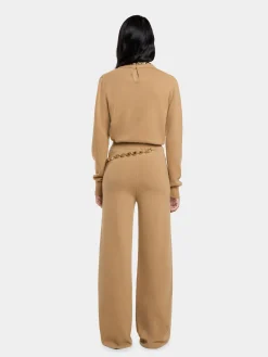 Cheap PANTALON EN LAINE ET CACHEMIRE Pantalons | Maille