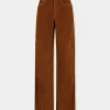 Sale PANTALON LARGE EN VELOURS côtelé Pantalons