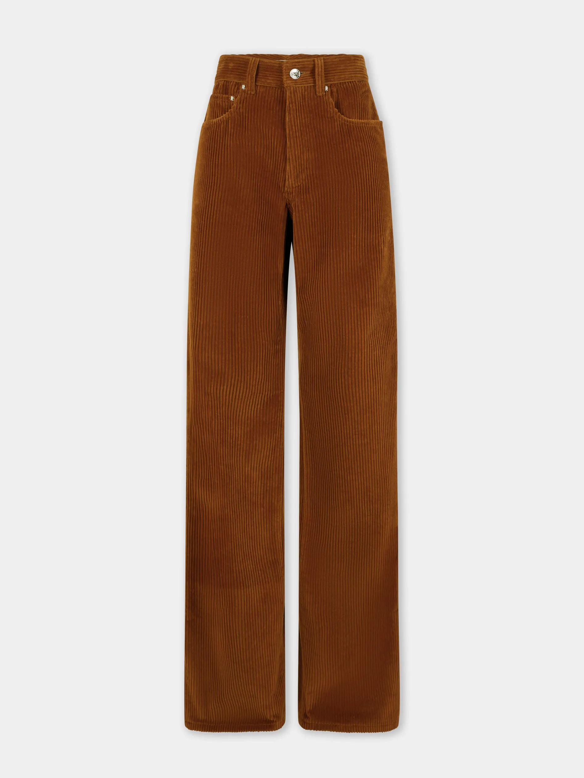 Sale PANTALON LARGE EN VELOURS côtelé Pantalons
