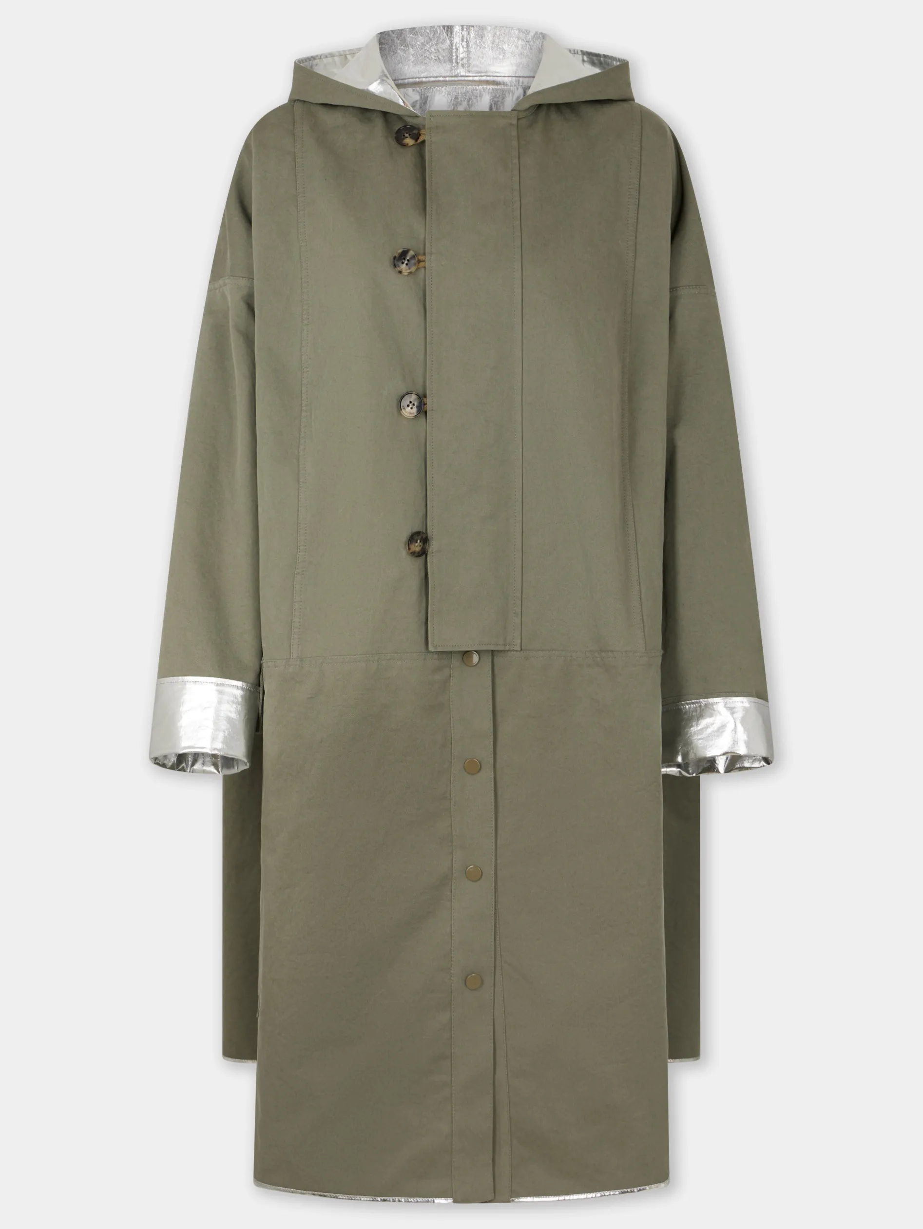Hot PARKA REVERSIBLE EN TOILE DE COTON Vestes