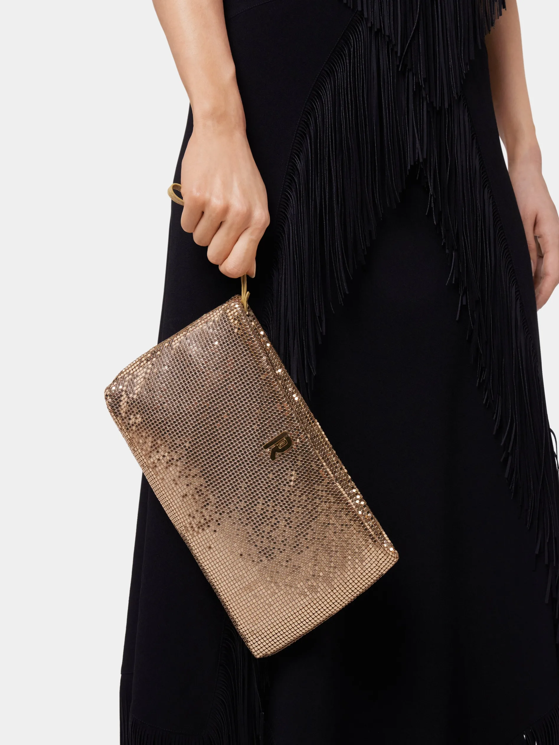 Cheap POCHETTE DOREE EN MESH Sélection De Soirée