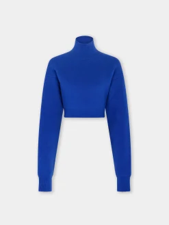 Best Sale PULL CROP EN LAINE FEUTRéE Maille