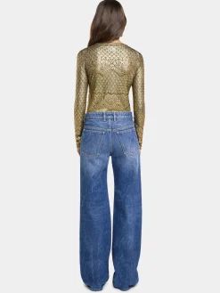 Best Sale PULL EN MAILLE EFFET DENTELLE Maille | Hauts