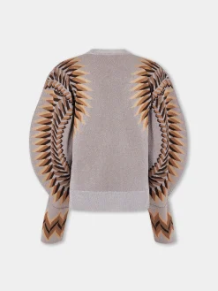 Sale PULL MANCHES LONGUES EN JACQUARD LUREX Hauts | Maille