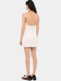 Sale Robe courte plissée Robes