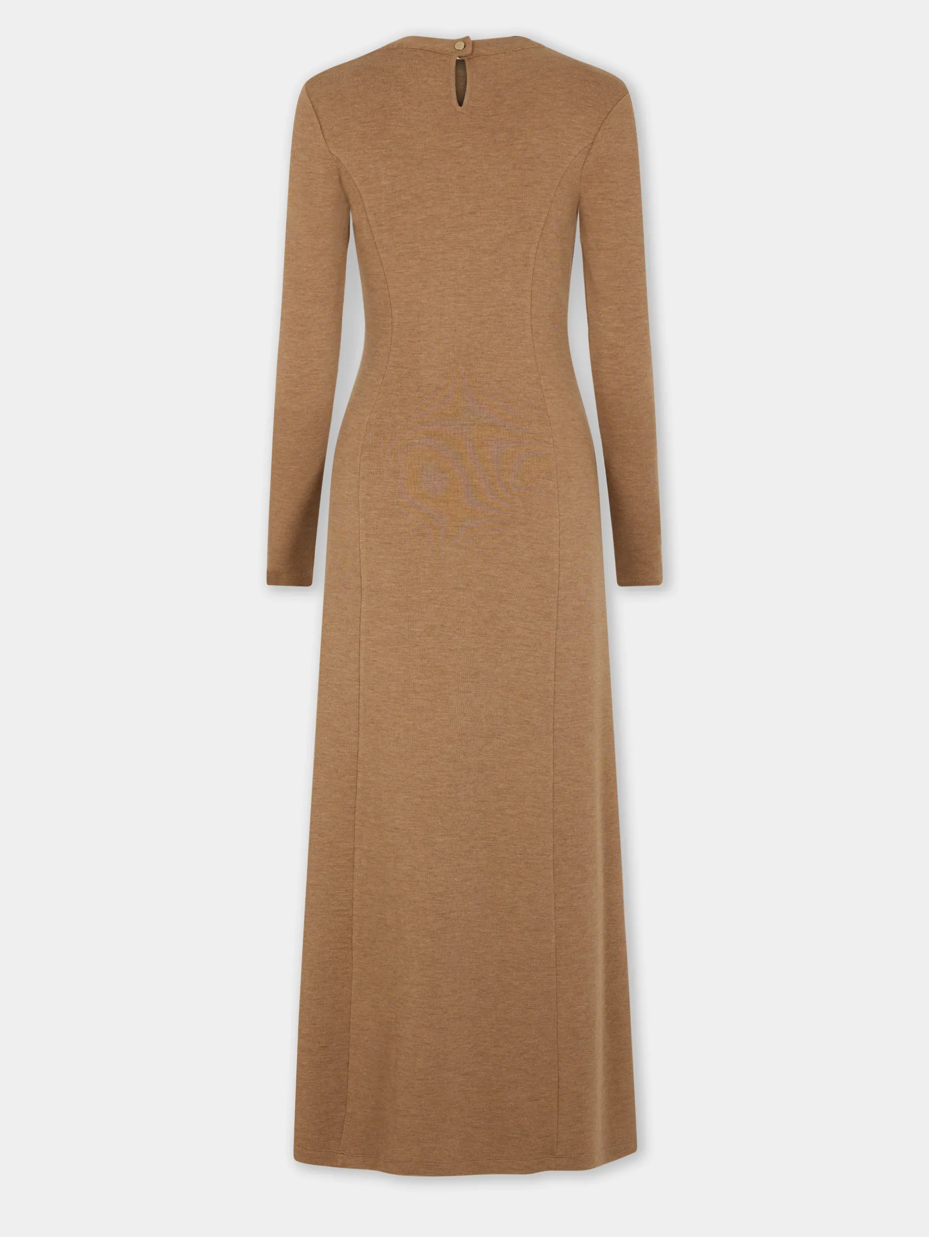 Store ROBE DRAPée PRESSION EN LAINE Maille | Robes