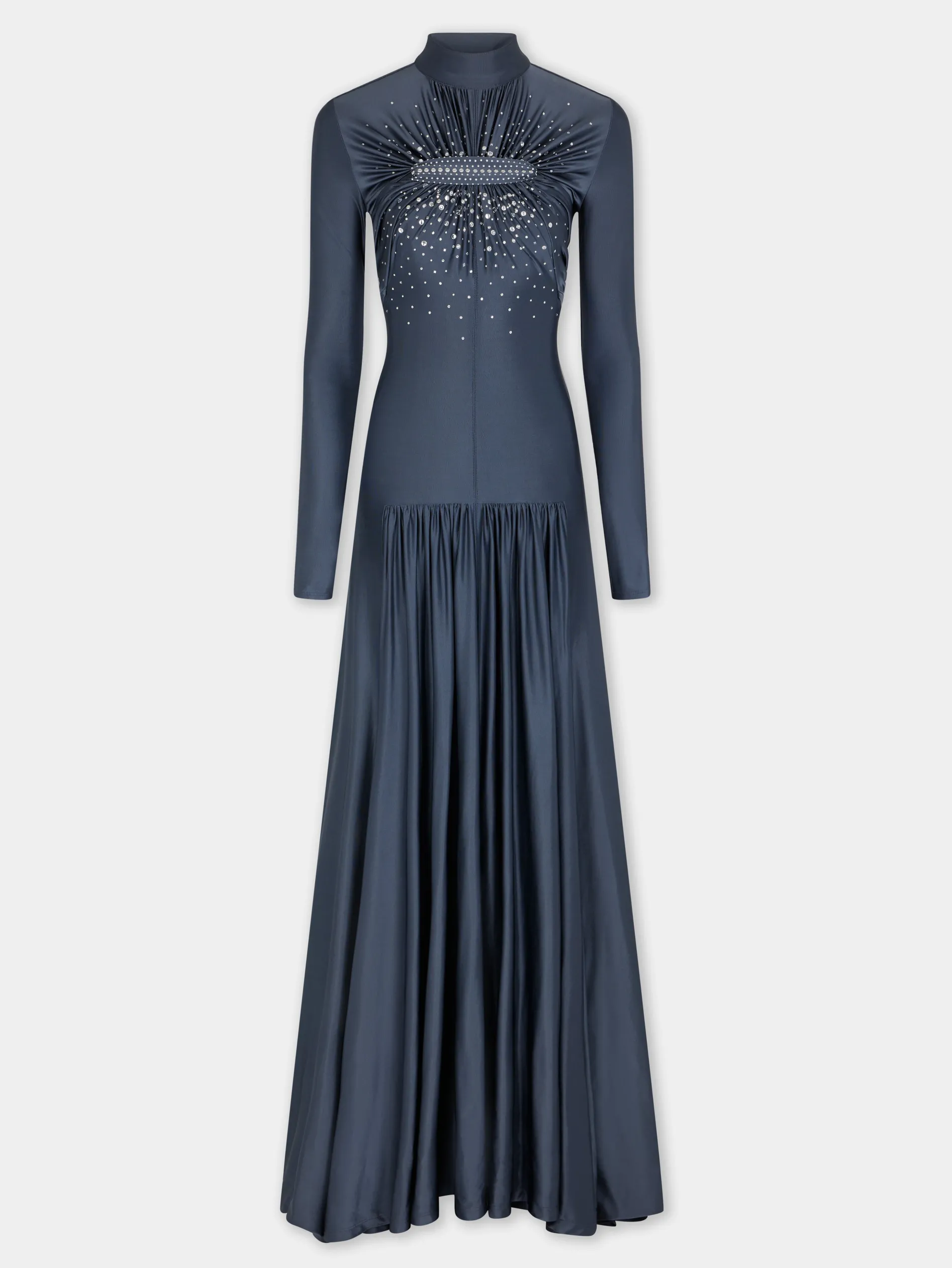 Fashion ROBE LONGUE ARDOISE EN JERSEY Sélection De Soirée | Robes