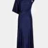 Store ROBE LONGUE ASYMETRIQUE EN JERSEY Sélection De Soirée | Robes