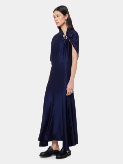 Store ROBE LONGUE ASYMETRIQUE EN JERSEY Sélection De Soirée | Robes