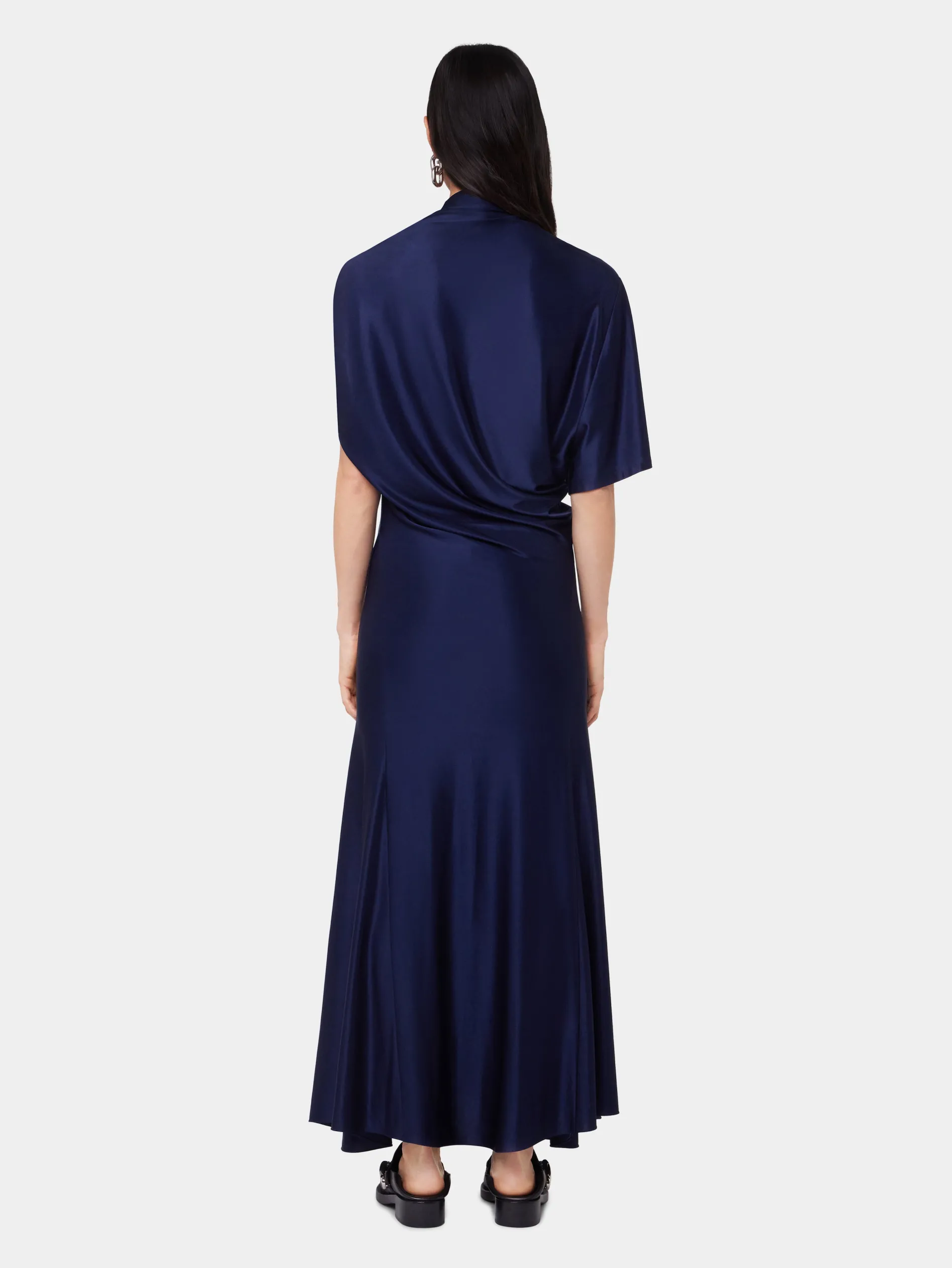 Store ROBE LONGUE ASYMETRIQUE EN JERSEY Sélection De Soirée | Robes