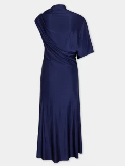 Store ROBE LONGUE ASYMETRIQUE EN JERSEY Sélection De Soirée | Robes