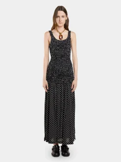 Store ROBE LONGUE EN CREPE Robes