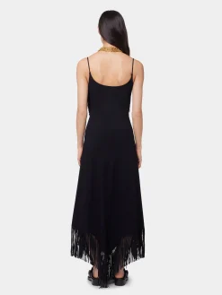 Fashion ROBE LONGUE EN CREPE ENVERS SATIN Sélection De Soirée | Robes